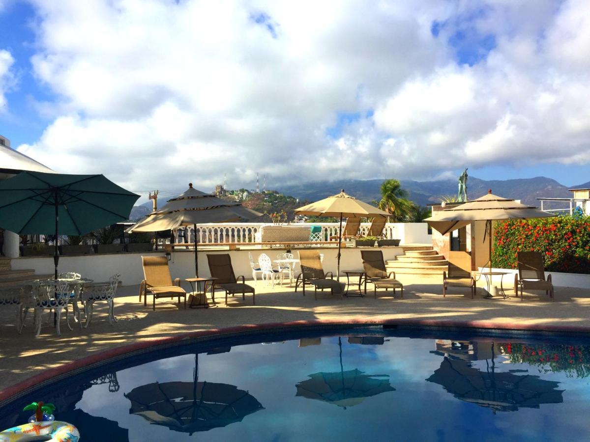 Villa Palmitas Acogedor Departamento Nivel Piscina Gigante Jardines 阿卡普尔科 外观 照片