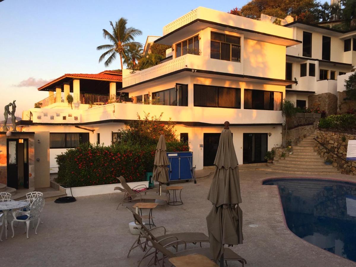 Villa Palmitas Acogedor Departamento Nivel Piscina Gigante Jardines 阿卡普尔科 外观 照片