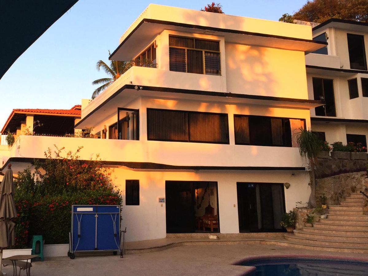 Villa Palmitas Acogedor Departamento Nivel Piscina Gigante Jardines 阿卡普尔科 外观 照片