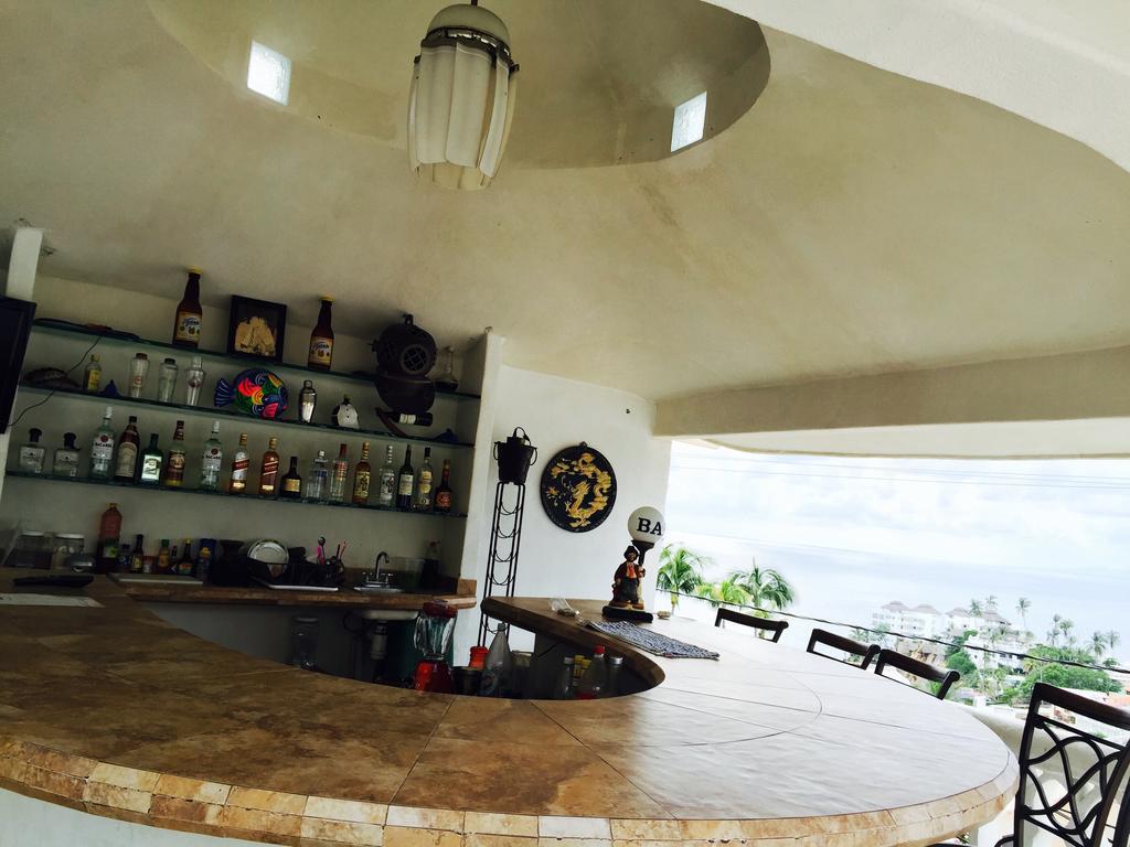 Villa Palmitas Acogedor Departamento Nivel Piscina Gigante Jardines 阿卡普尔科 外观 照片